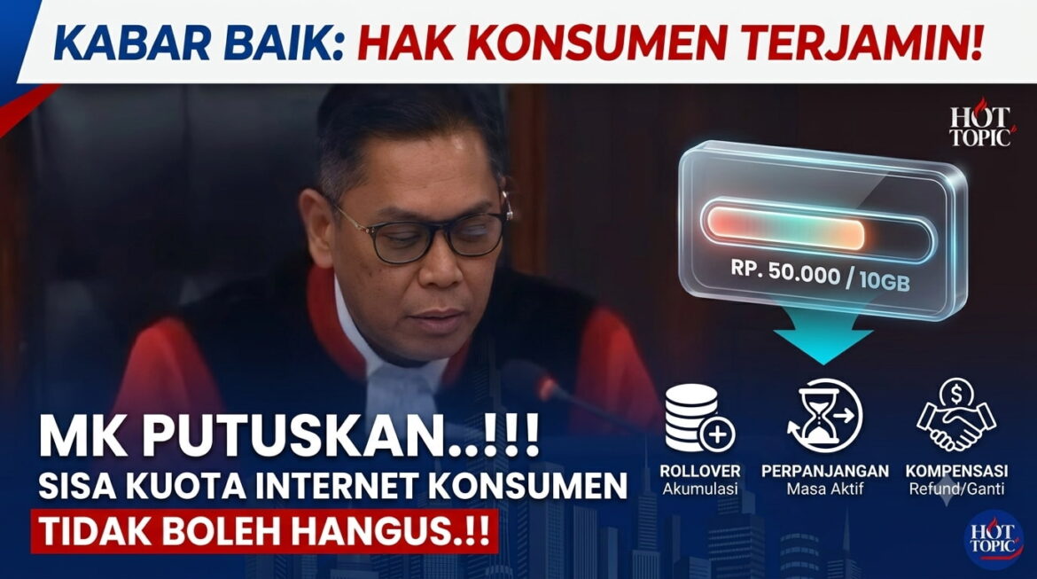 MK Putuskan Sisa Kuota Internet Tidak Boleh Hangus