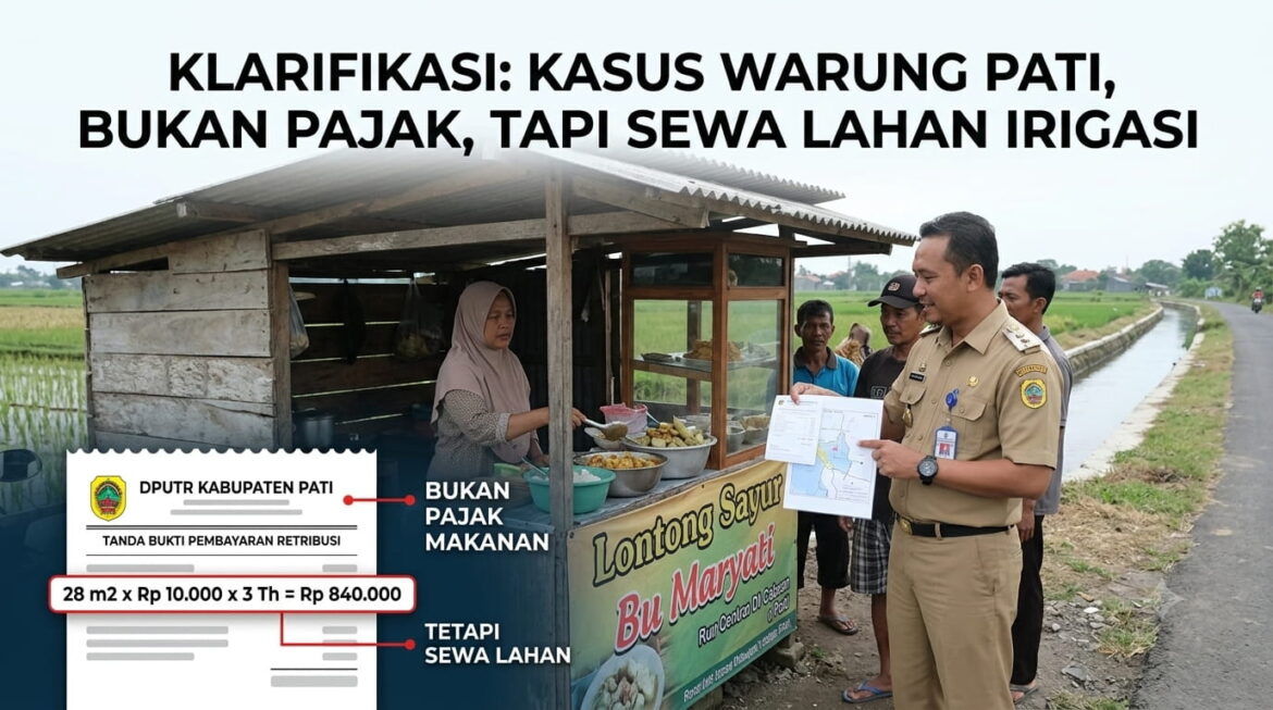 Kasus Warung Lontong di Pati Bukan Kena Pajak, Tapi Retribusi Sewa Lahan