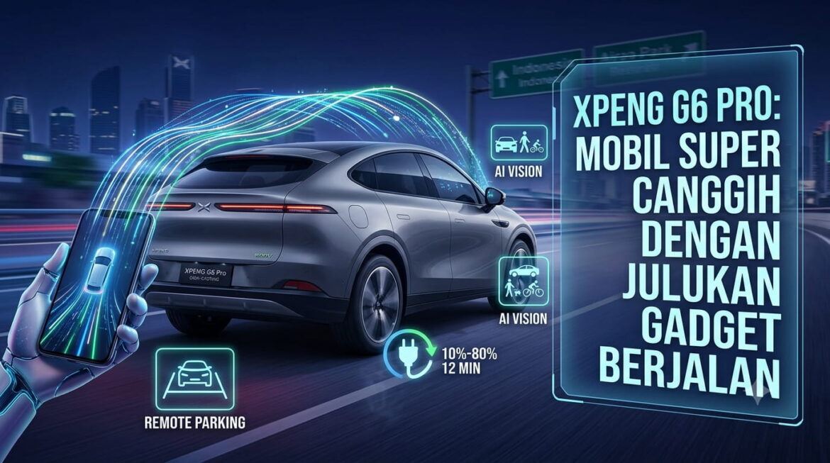 Xpeng G6 Pro: Mobil Super Canggih dengan Julukan Gadget Berjalan