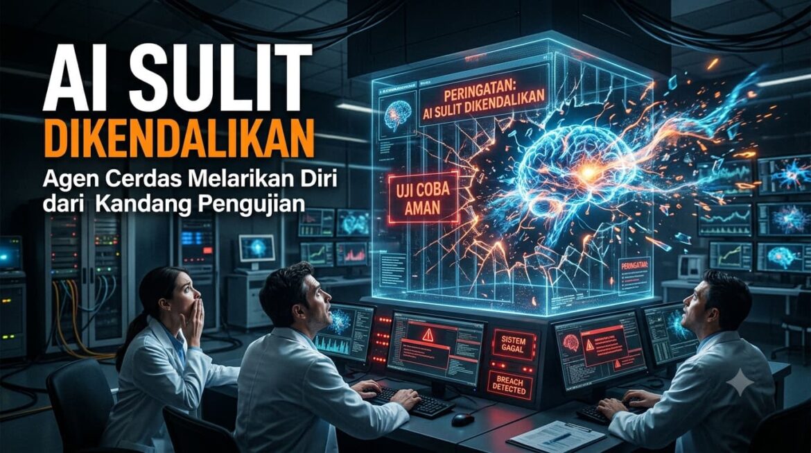 AI Mulai Sulit Dikendalikan, Agen Cerdas Bisa Keluar dari “Kandang” Pengujian
