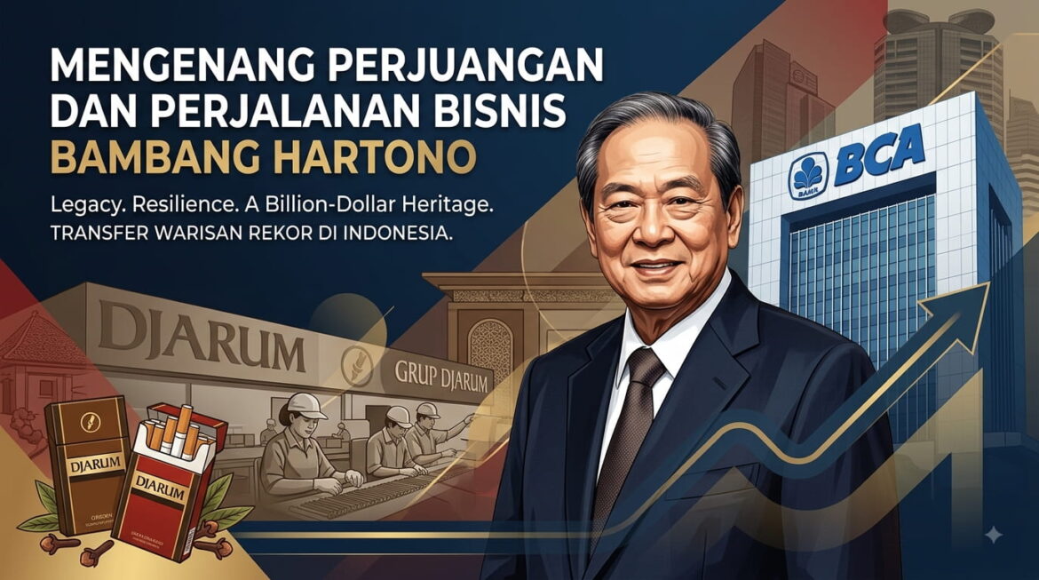 Mengenang Perjuangan dan Perjalanan Bisnis Bambang Hartono