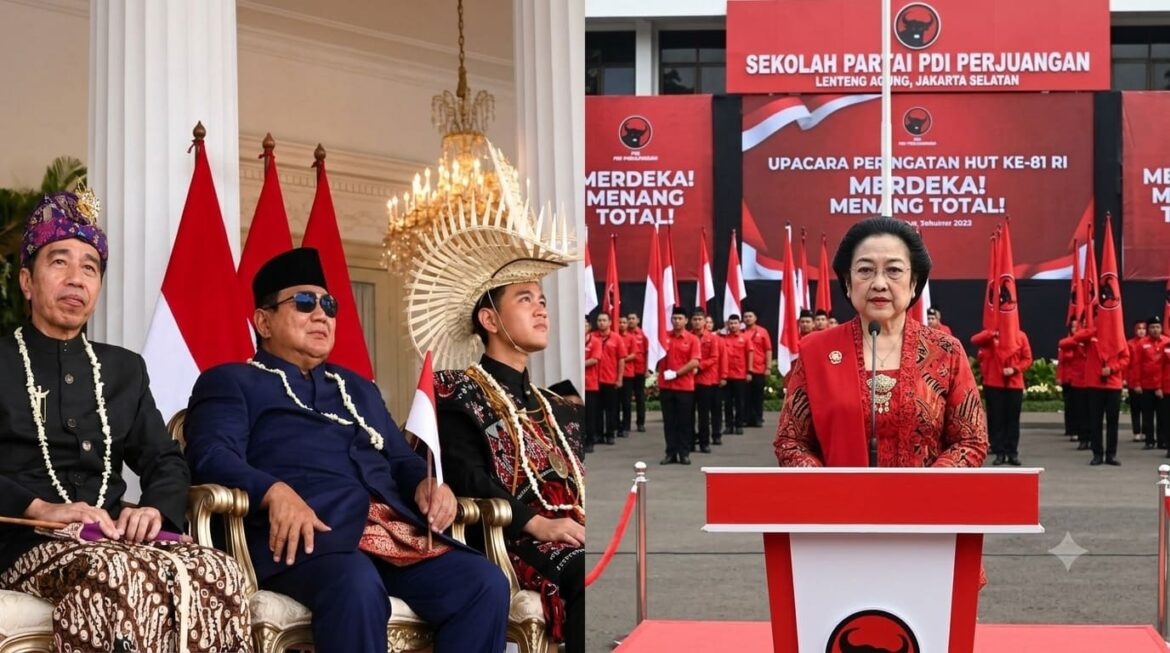Jokowi Hadir di Istana, Megawati Pilih Peringatan HUT RI di Lenteng Agung