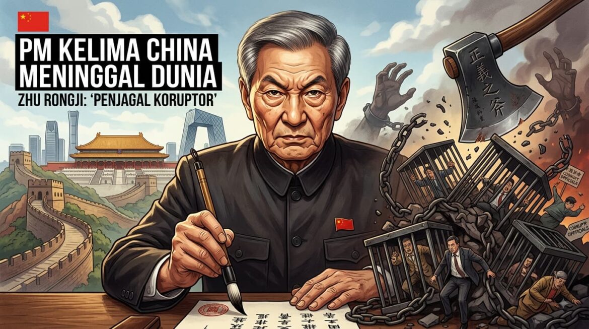 PM Kelima China Meninggal Dunia, Dikenal Penjagal Para Koruptor