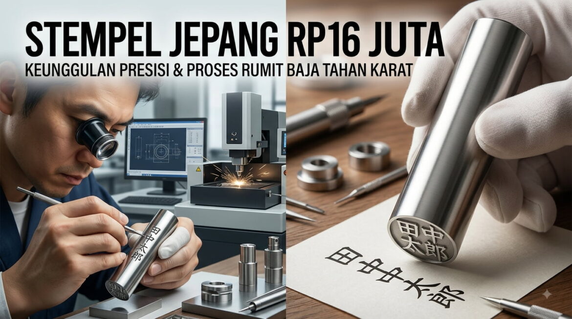 Stempel Buatan Jepang Ini Harganya Puluhan Juta Rupiah