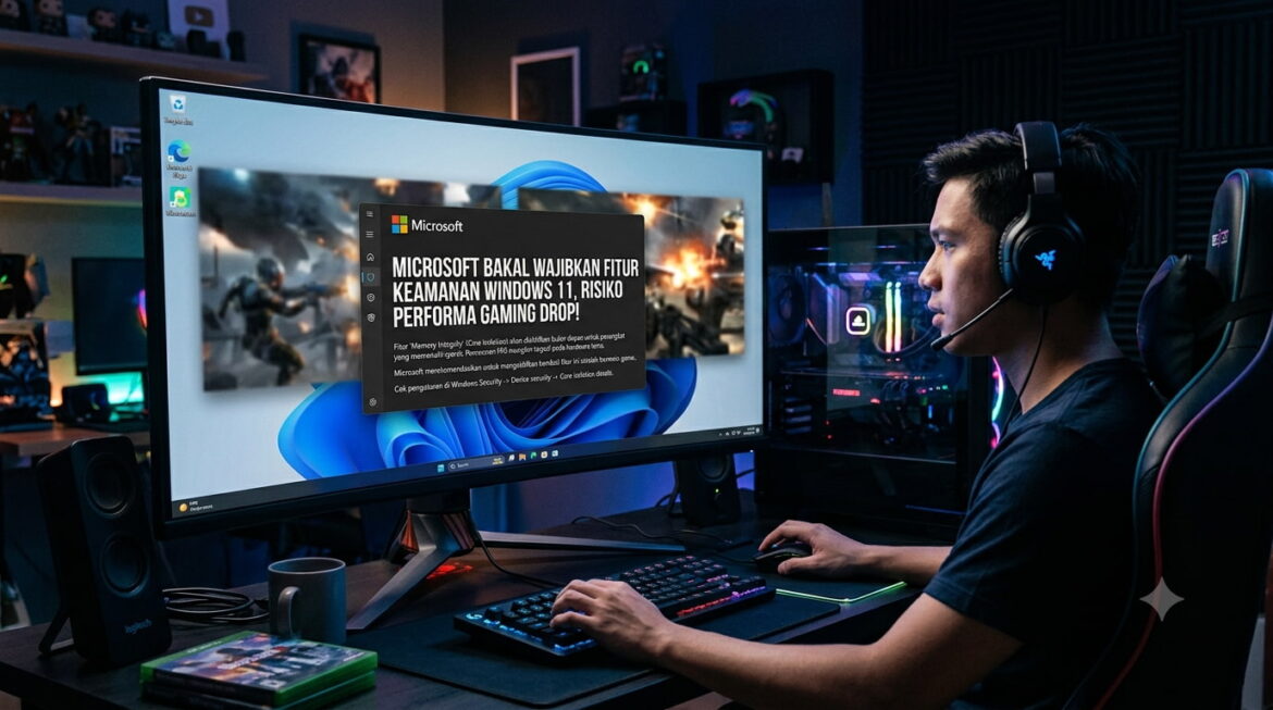 Microsoft Bakal Wajibkan Fitur Keamanan Windows 11, Risiko Performa Gaming Drop!