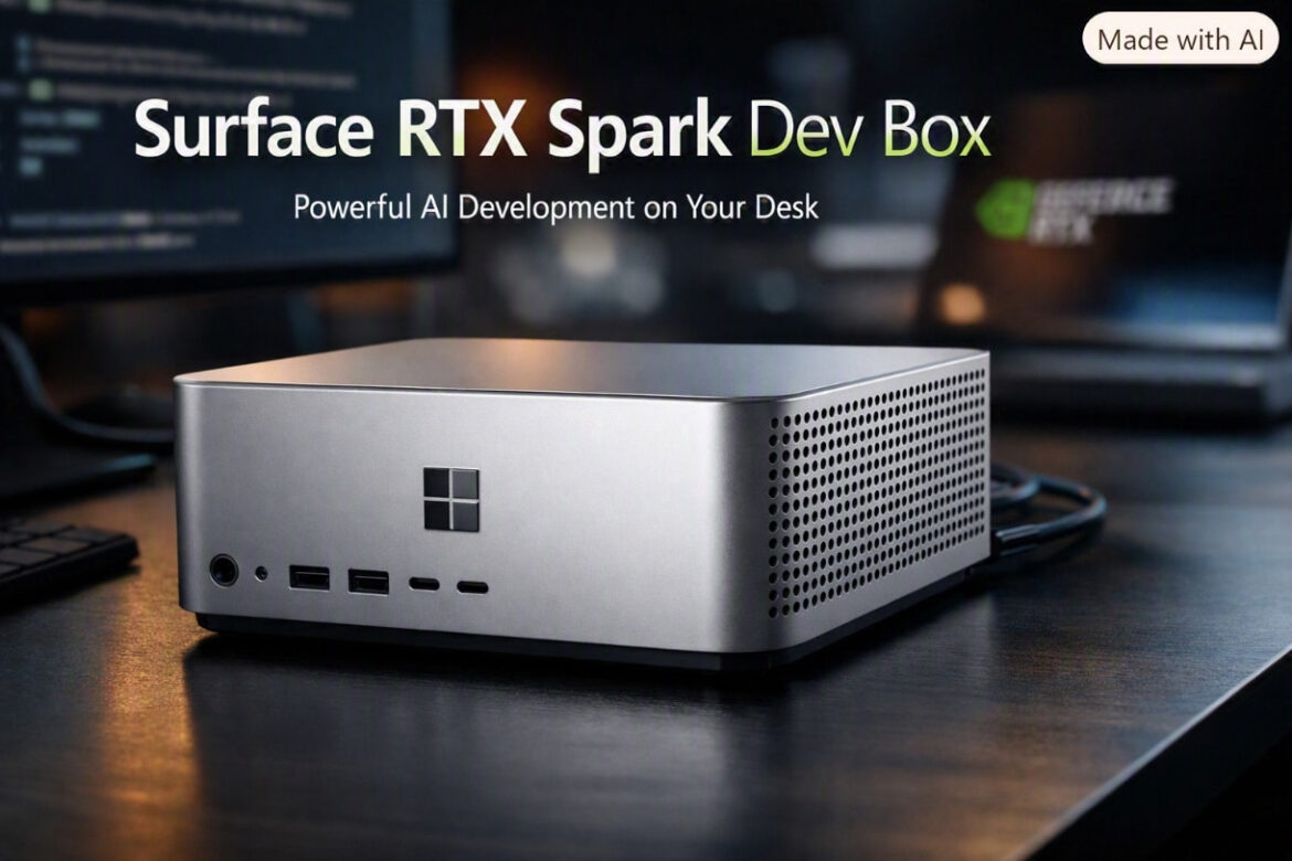 Microsoft Perkenalkan Surface RTX Spark Dev Box: Mini-PC AI untuk Developer